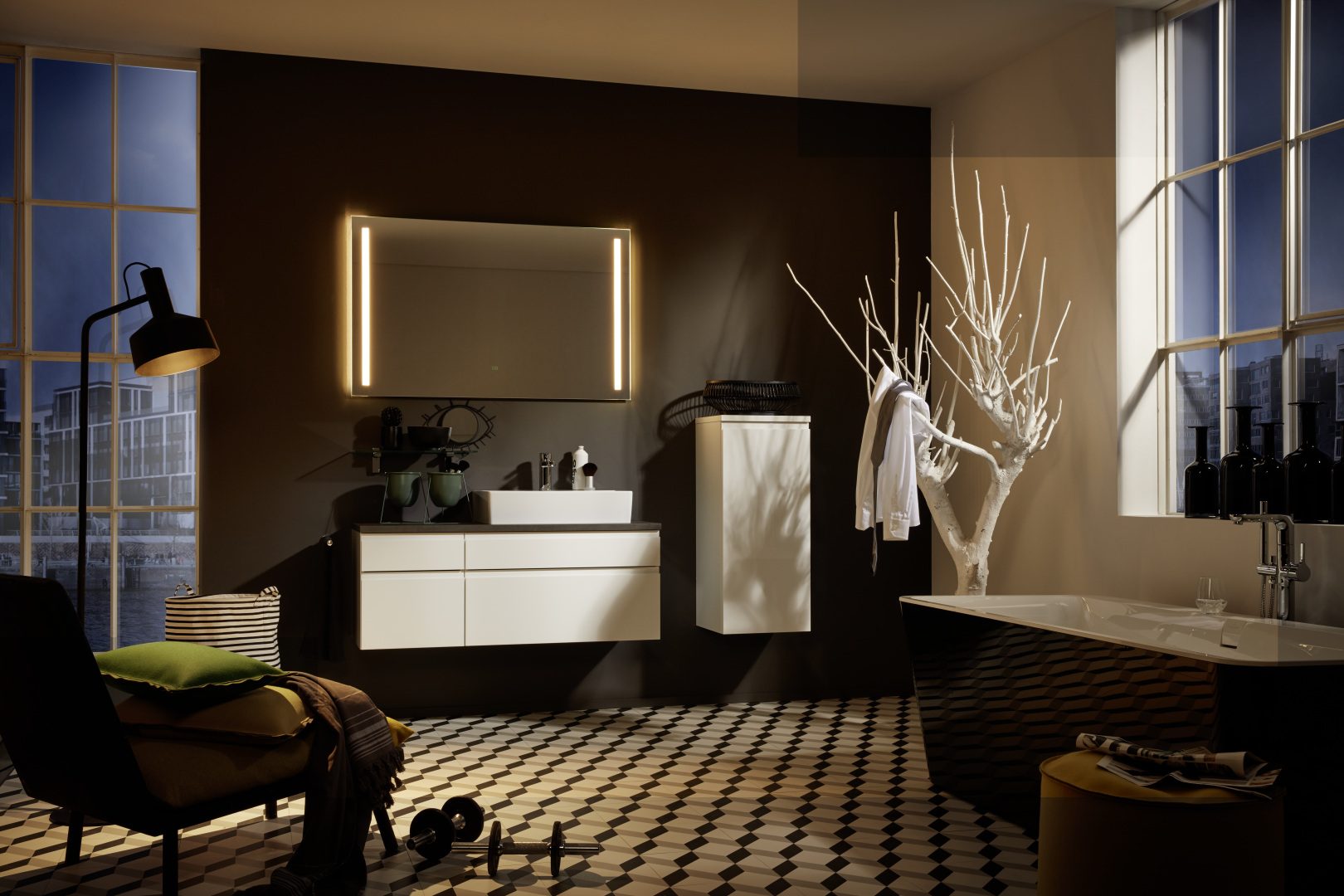 Alpha Lack — mobilier baie — poza 7