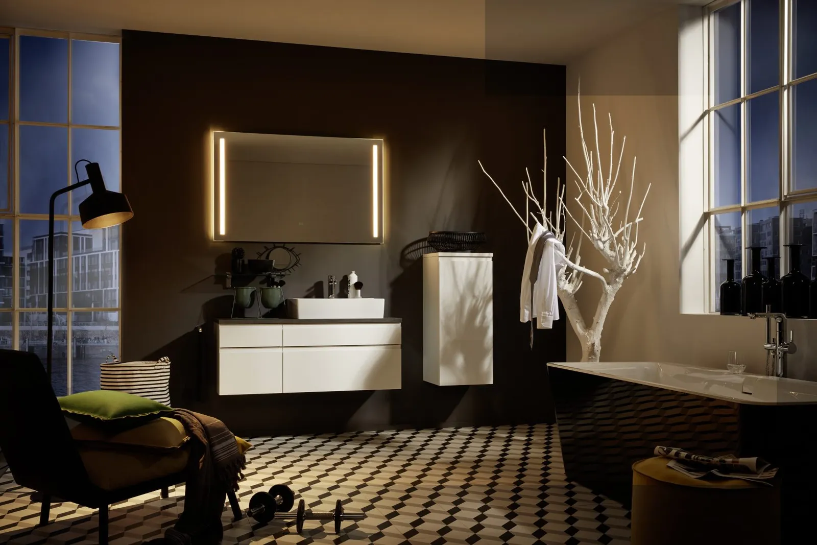 Alpha Lack — mobilier baie — poza 7