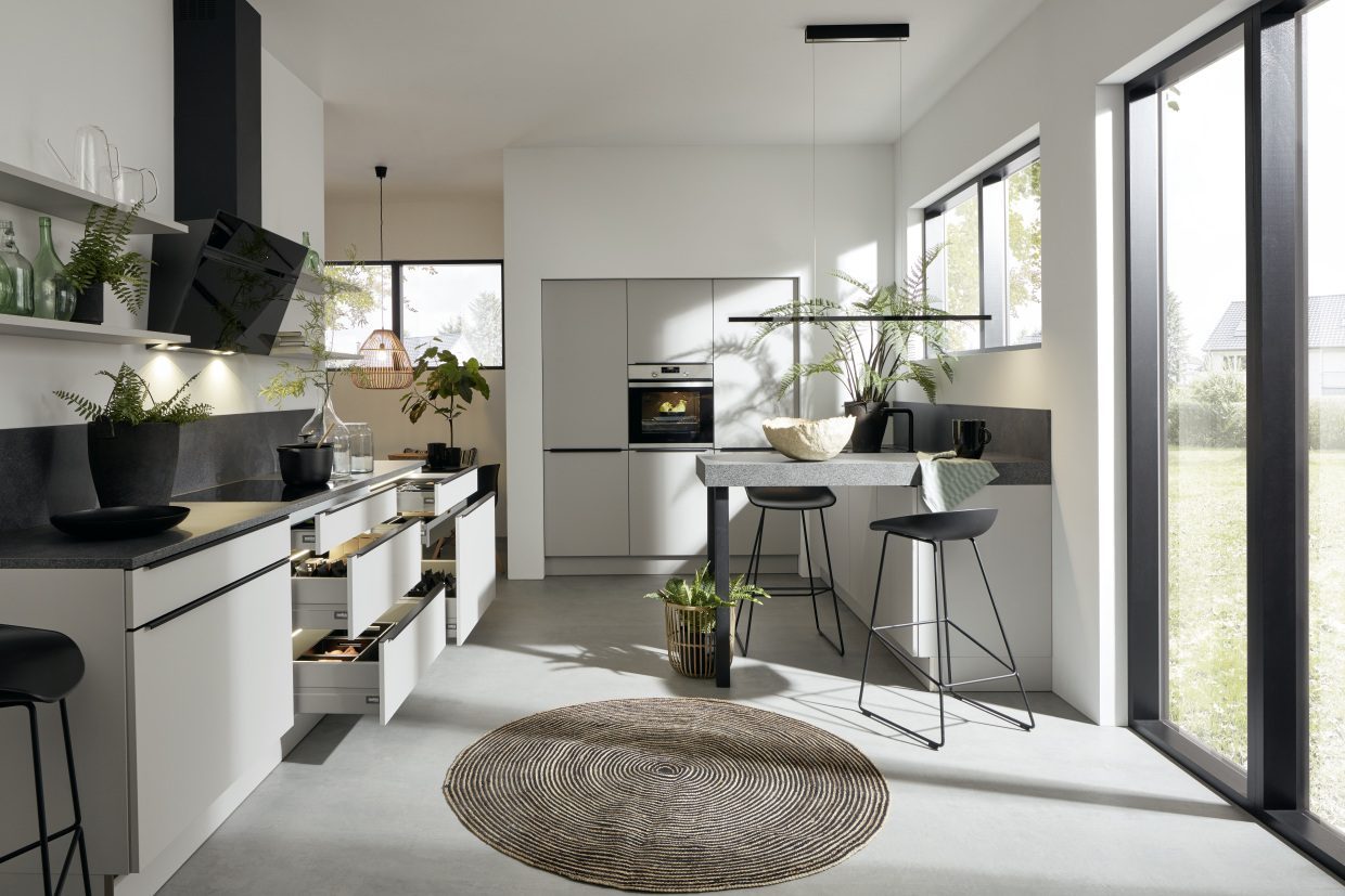 Feel Platinum Grey mobilier baie