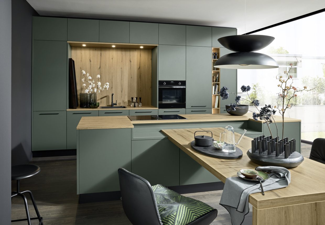 Manhattan Uni — black green — poza 2