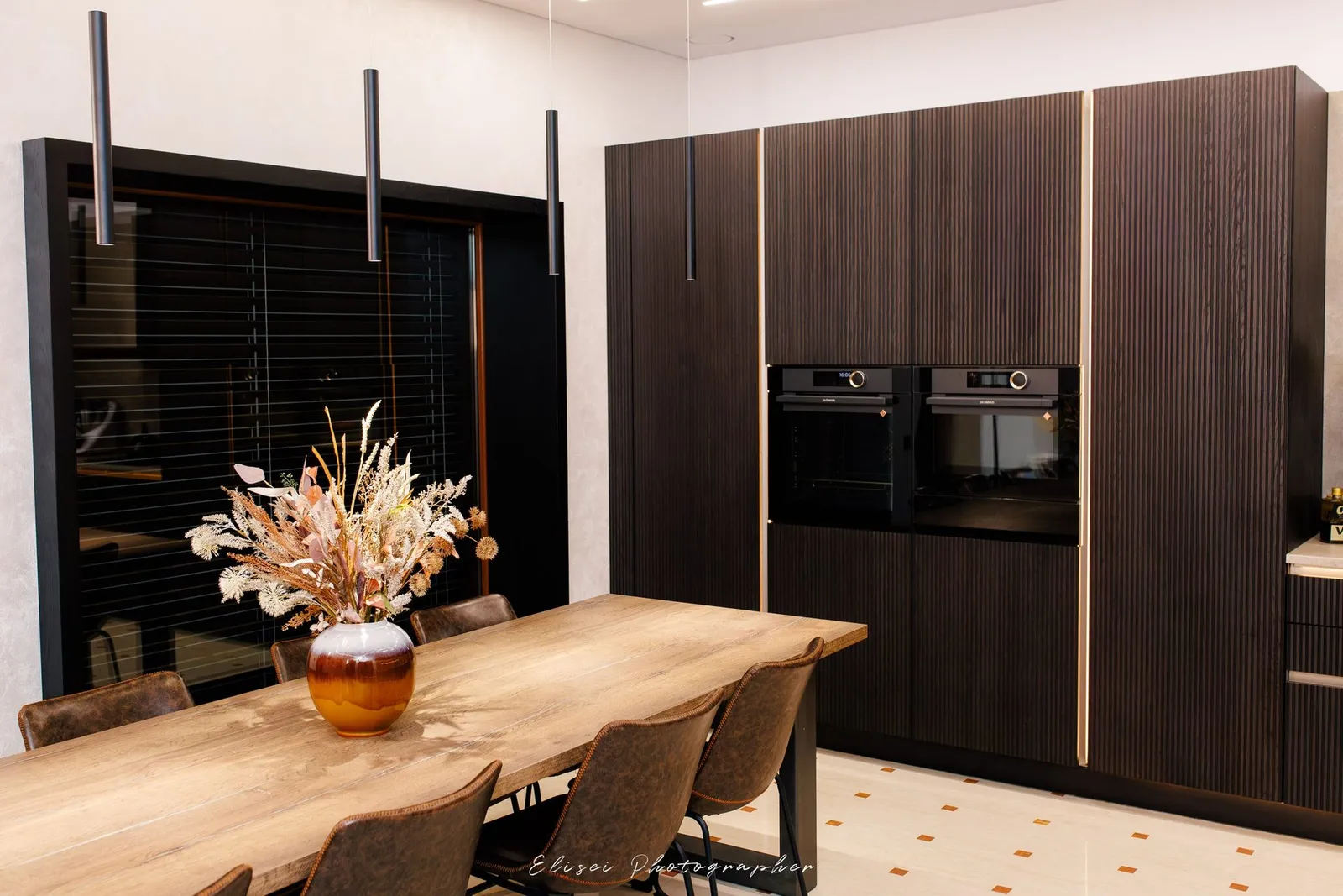 nolteneo — neolodge, blackened oak, grooved & soft lack caramel — poza 4