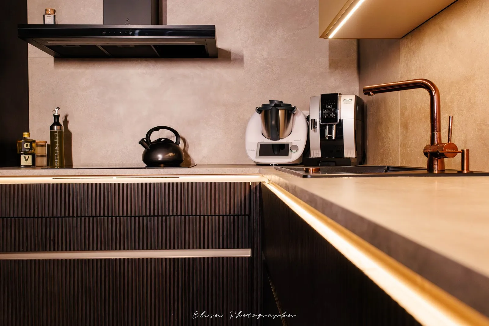 nolteneo — neolodge, blackened oak, grooved & soft lack caramel — poza 7