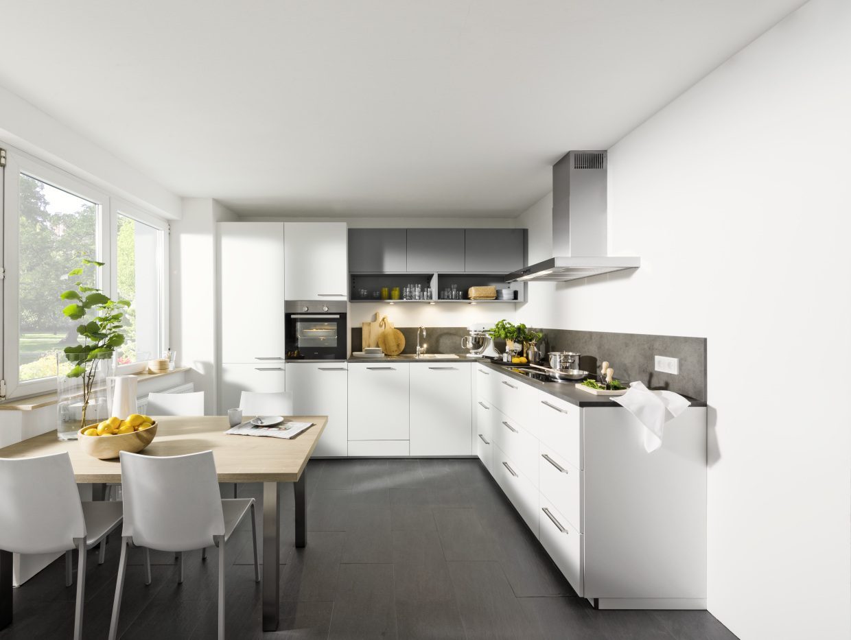 Soft Lack Arctic White cu Quartz Grey