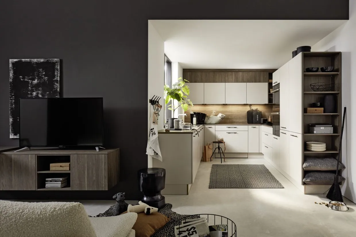 Soft Lack Sahara cu Manhattan oak graphite silver